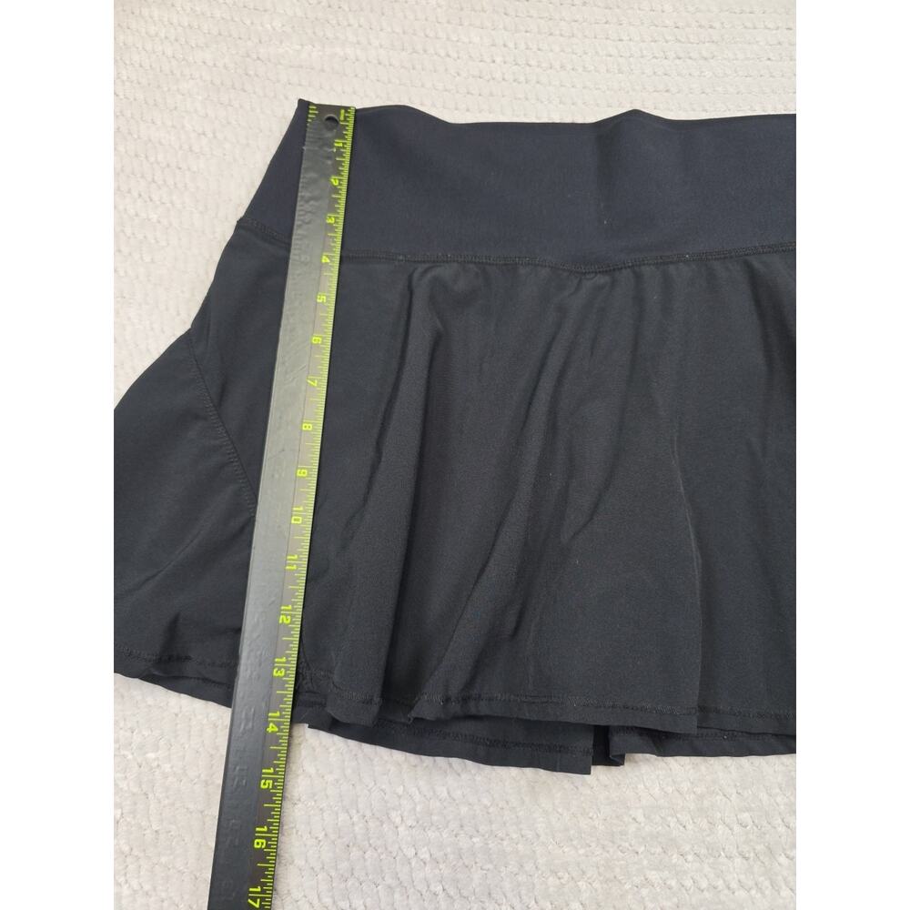 Bucees Skirt Womens Medium Black Athletic Skort - Picture 4 of 7